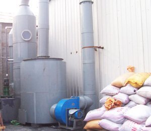 廊坊東江有色金屬熔煉有限公司,SDG吸附劑酸廢氣淨化工程,酸霧吸收器